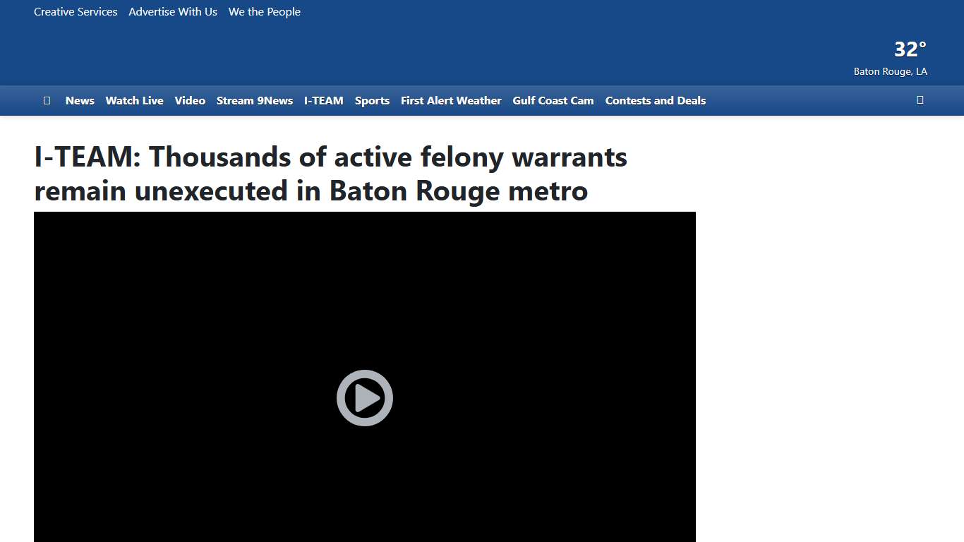 I-TEAM: Thousands of active felony warrants remain unexecuted in Baton Rouge metro